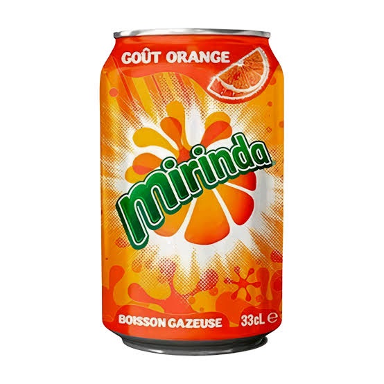 MIRINDA ORANGE CAN 33cl